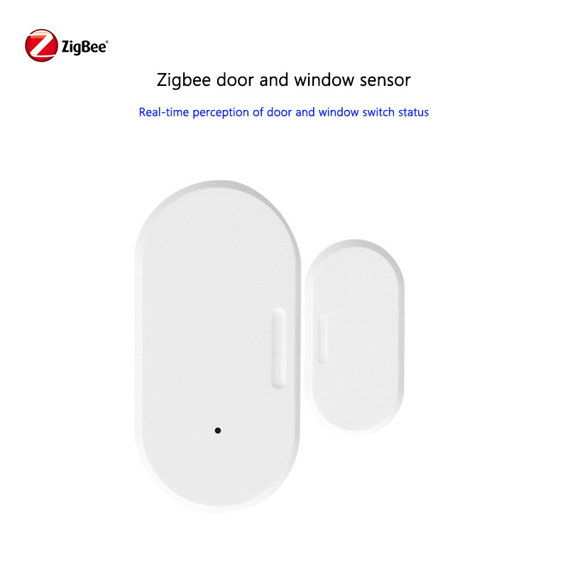 Tuya Wireless  Detector Door Window Magnetic Zigbee Sensor Anti-theft Alarm Remote Control for Home/Hotel/Shop/School