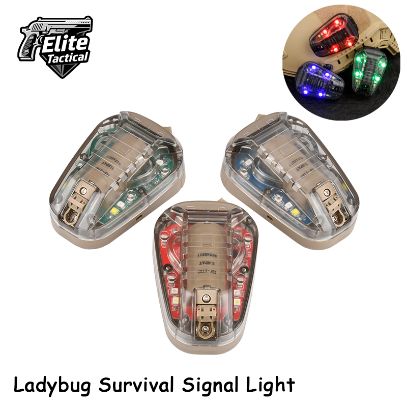 WADSN Sport Helmet HEL STAR 6 GEN3 Light RED GREEN BLUE IR Strobe Waterproof Outdoor Survival Safety Signal Airsoft Flash LAMP