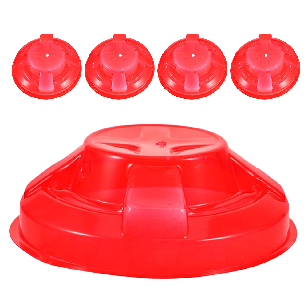5 Pcs Sensor Protective Cover Potato Cooker Covers Decorative for Smoke Detectors Plastic Interconnected