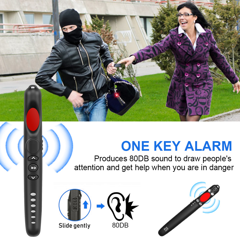 Hidden Camera Detector Professional Anti-spy Bug Finder Spy Cameras GSM Audio GPS Locator Tracker Lens Wireless RF Signal Detect