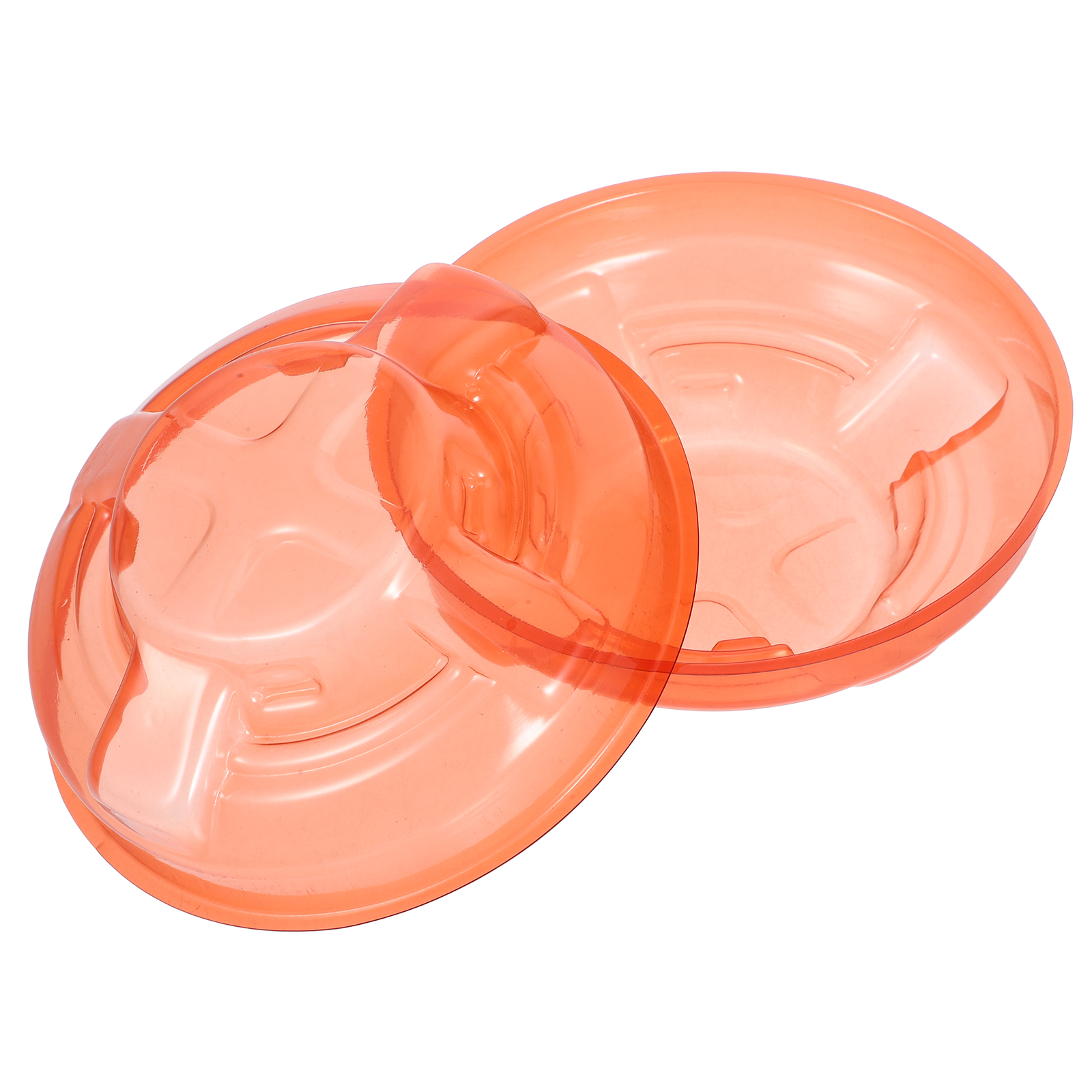2pcs Smoke Protective Cover Plastic Dust Paint Resistant Cap Universal Fit for Kitchen Commercial Use Red Alarm Shield
