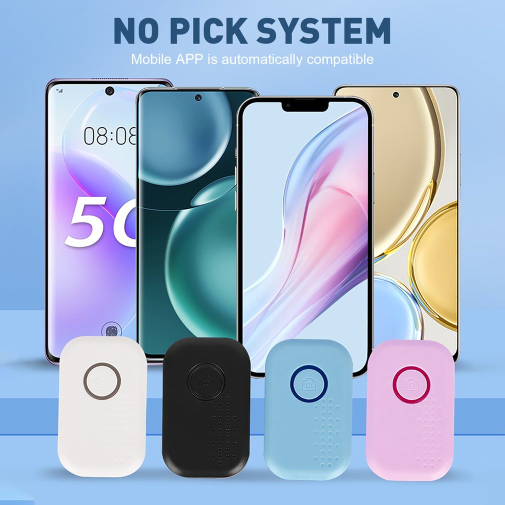 Wireless Bluetooth GPS Tracker Alarm Finder Tracking Device Mini Portable Anti-lost Sensor Chain Pendant Locator Dropshipping