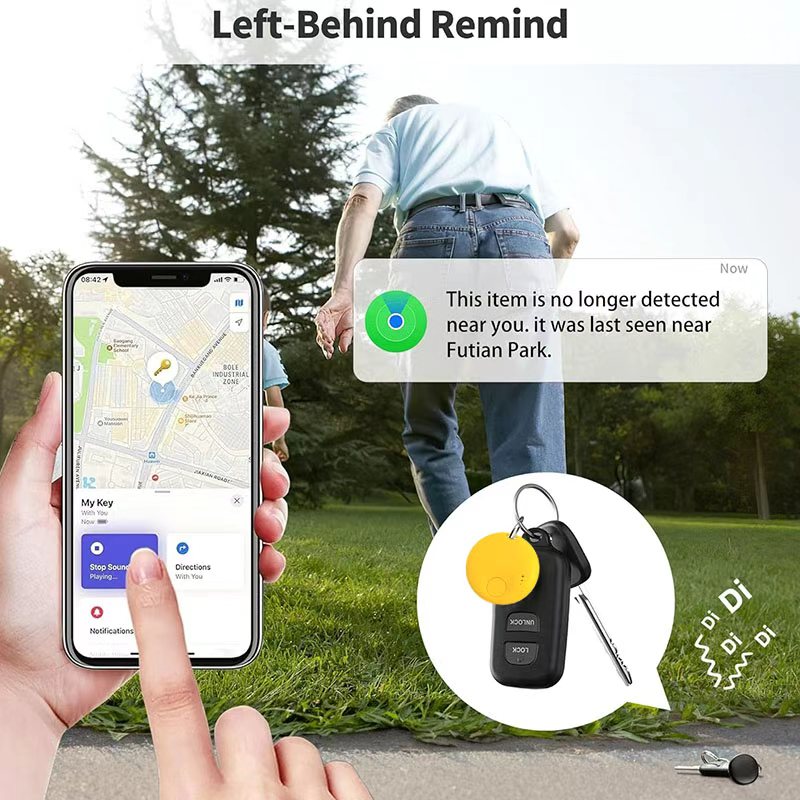 Smart Bluetooth Tag Finder Security For Apple&#039;s Find My Key Kids Elderly Tracker Luggage Finder ios