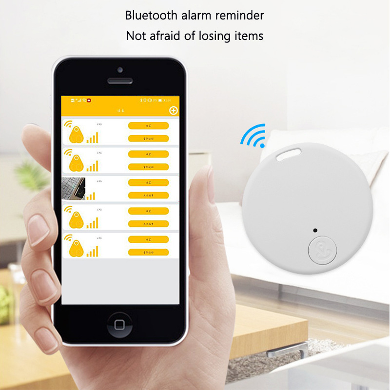 Circular Bluetooth Anti-lost Device Intelligent Portable Pet Phone APP Positioning Two-way Search Bidirectional Reminder Alarm