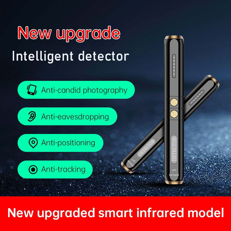 T13 Hotel Anti-candid Photography Camera Detector Mini Portable Intelligent Wireless Signal Detector Gps Search Bug Detection