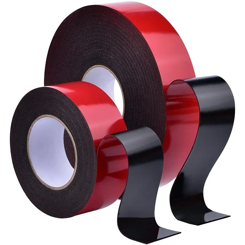 Double Sided Tape Strong Adhesive Green Film Black Foam Tapes for Cell Phone Repair Gasket Screen PCB Dust Proof For Home Office