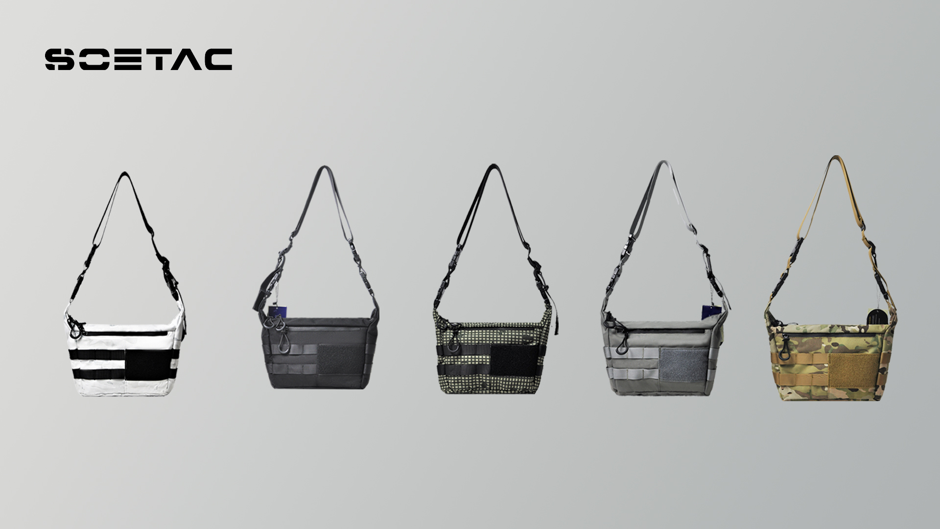 500D nylon Tactical Sling Shoulder Bag Chest Pack Single Shoulder Messenger Molle Casual Sports Waterproof Fanny Pack