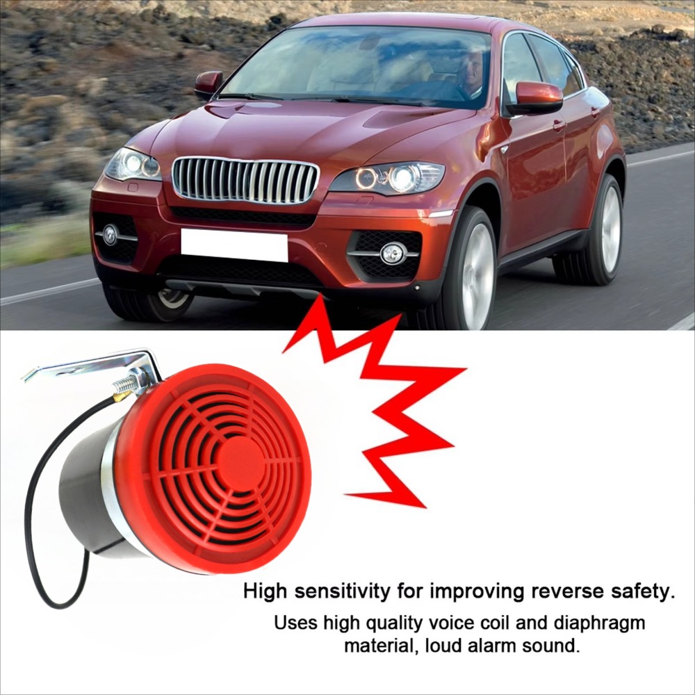 105DB Reversing Alarm Beeper Signal Buzzer Warning Car Alert 12V 10W 12V/24DC Car Beeper Accessories
