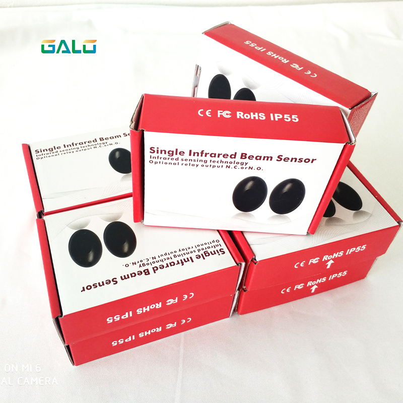 10pcs Active Photoelectric Single one 1 infrared Beam Sensor Barrier Detector for Gate Door Window burglar alarm system