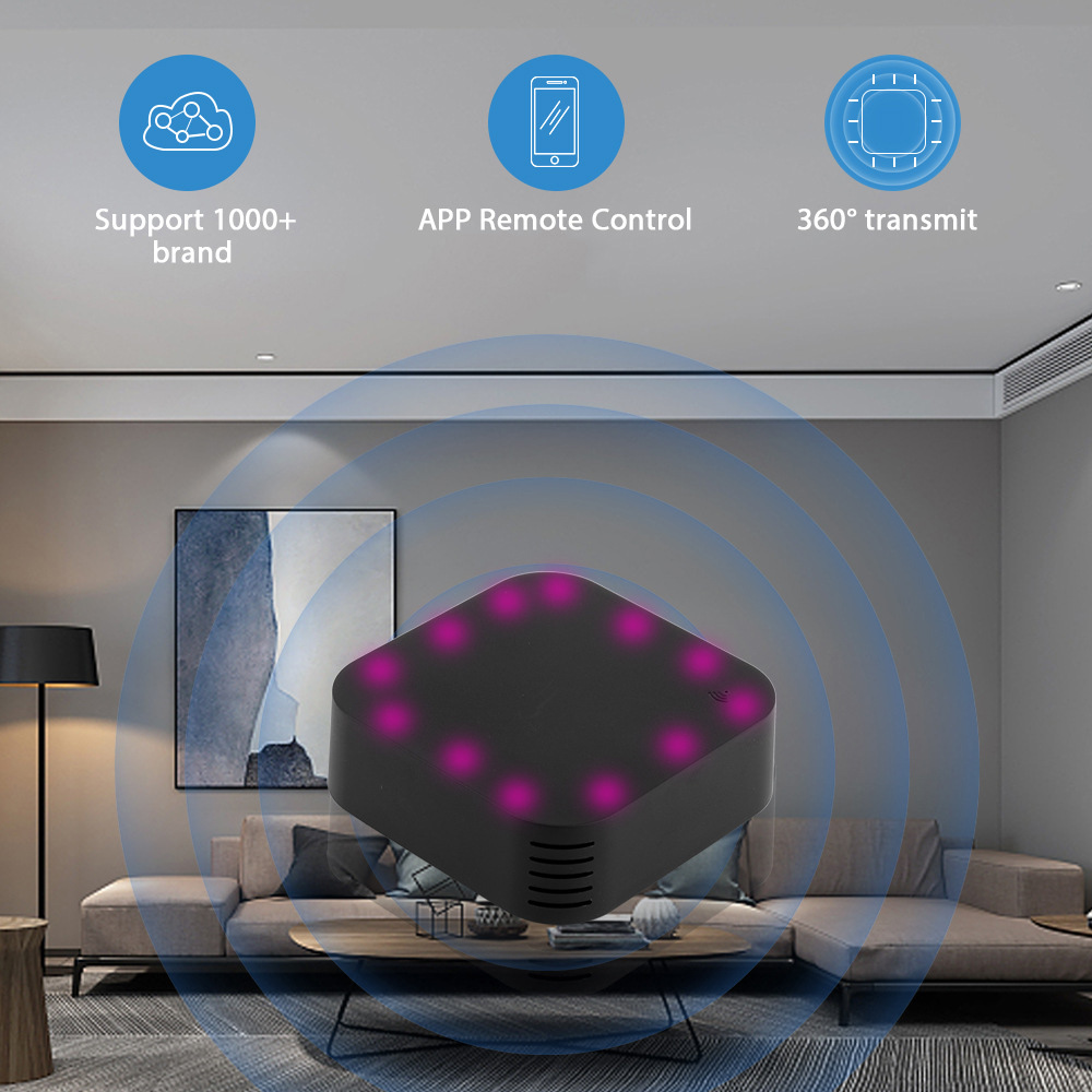Tuya Intelligent Infrared Control WIFI Temperature and Humidity Detector Wireless Remote Timing Diy Universal Controller