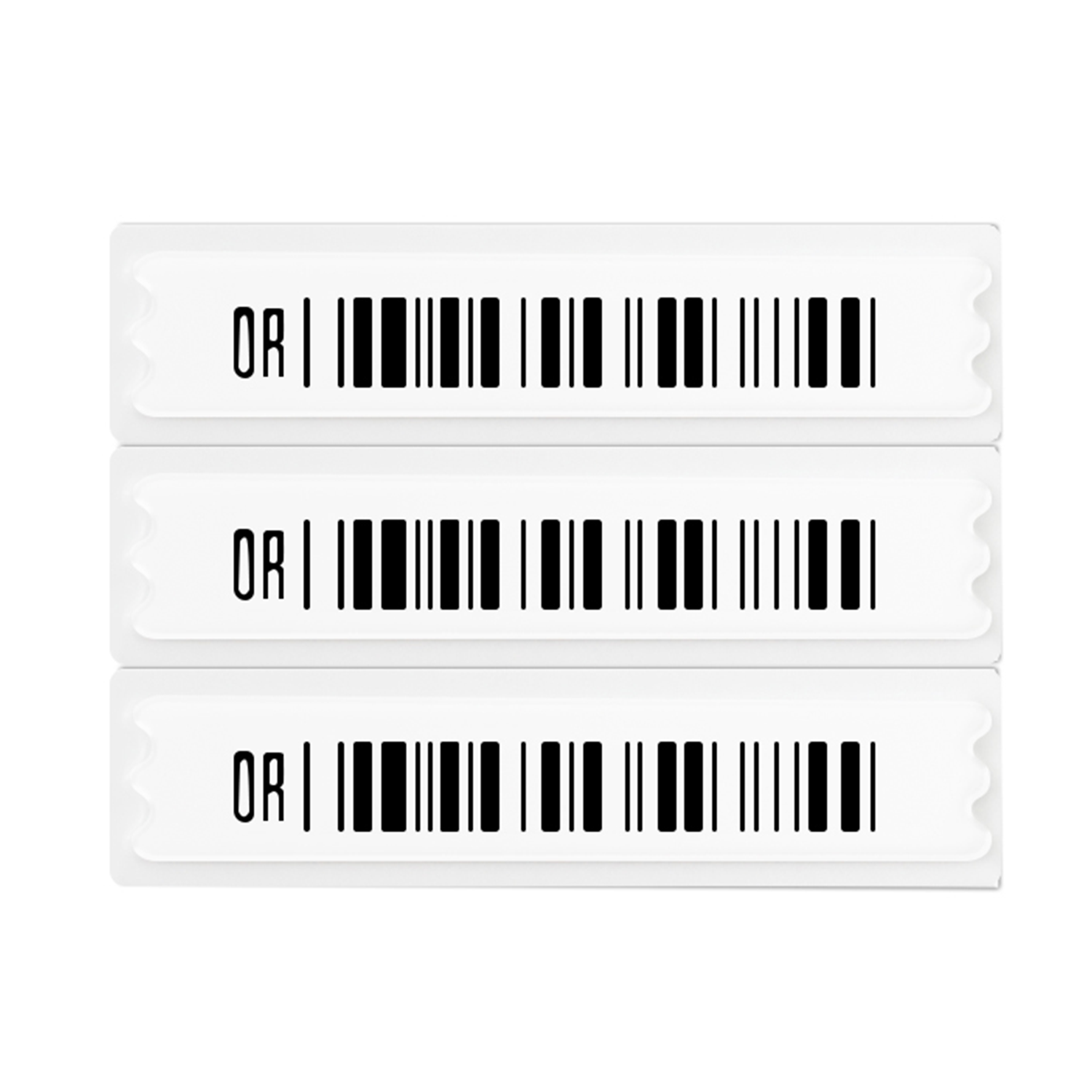 1,080pcs EAS AM soft labels for supermarket anti-theft 58kHz DR label Sticker for retail store anti theft shop loss prevention