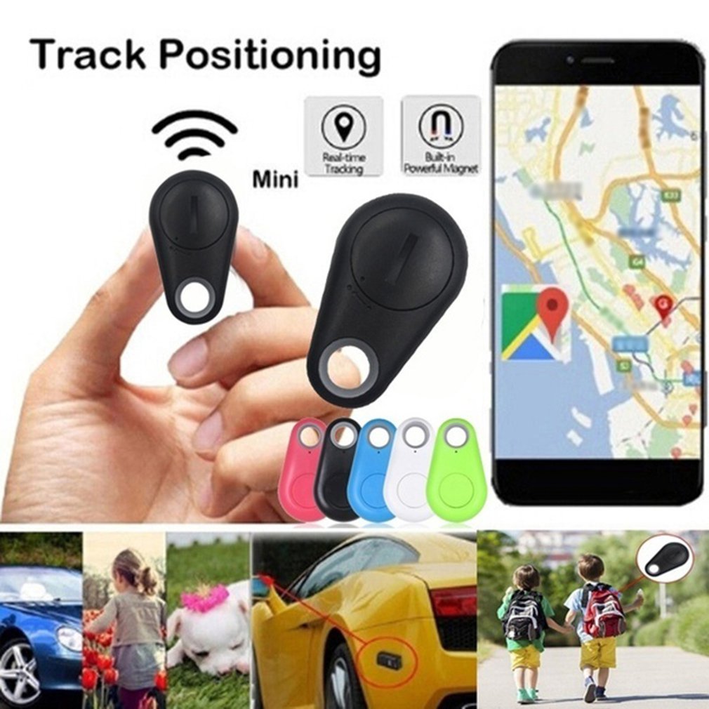 Mini Waterdrop GPS Tracker Smart Wireless Anti Finder Alarm GPS Locator Positionering Portemonnee Huisdier Sleutel Dropshipping