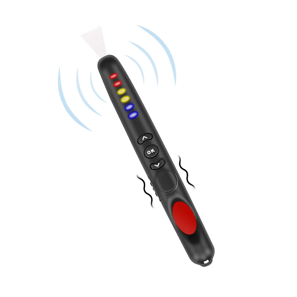 Mini Hidden Camera Detectors Device Detector,Spy Detector,RF/Bug Signal Scanning/IR Mode Detection/Magnetic Field Detection