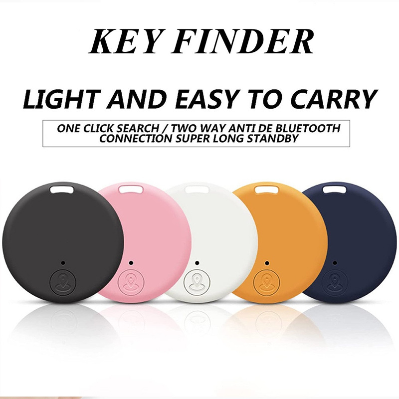 Two-way Search Bidirectional Reminder Alarm Circular Bluetooth Anti-lost Device Intelligent Portable Pet Phone APP Positioning