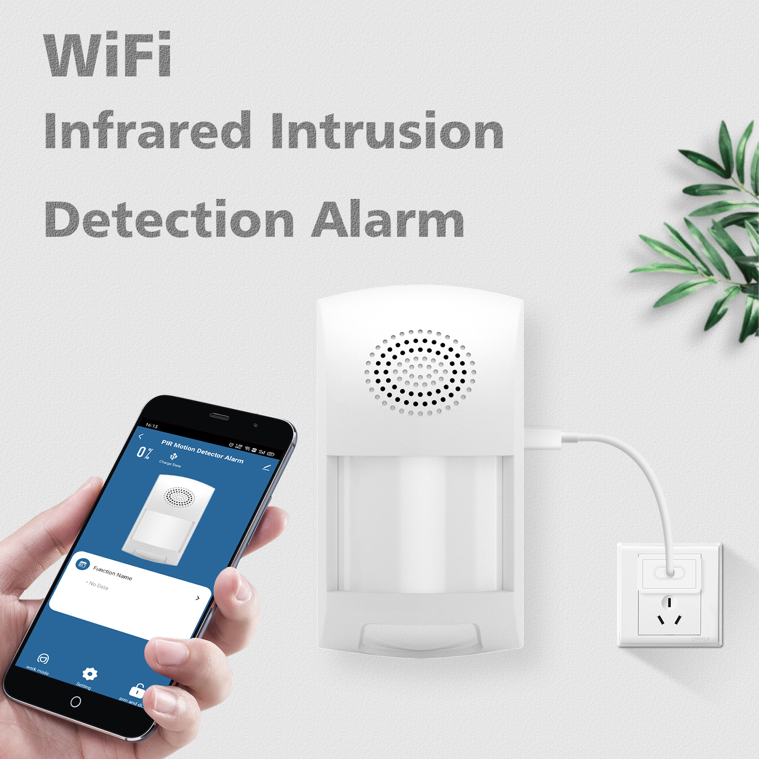 Tuya Smartlife APP Remote Control  WIFI PIR Motion Detector Pet Immune Home Security Alarm PIR Sensor