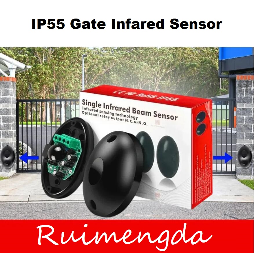 IP55 Alarm Sensor 20M Infrared Safety Beam Photocell Automatic Window Gate Door Garage Barrier Detector Home Security Protection