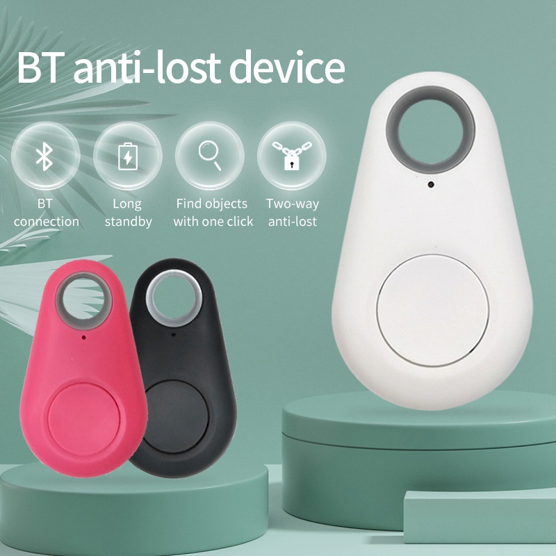 Mini Smart Dog Pets Bluetooth 4.0 Tracker Anti-lost Alarm Tag Wireless Child Bag Wallet Key Finder Locator for IOS Android
