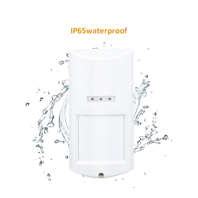 Waterproof IP65 Wired Outdoor Passive Infrared Sensor Microwave Motion Detector Anti Pet for Home Hotel School Factory Hosipital