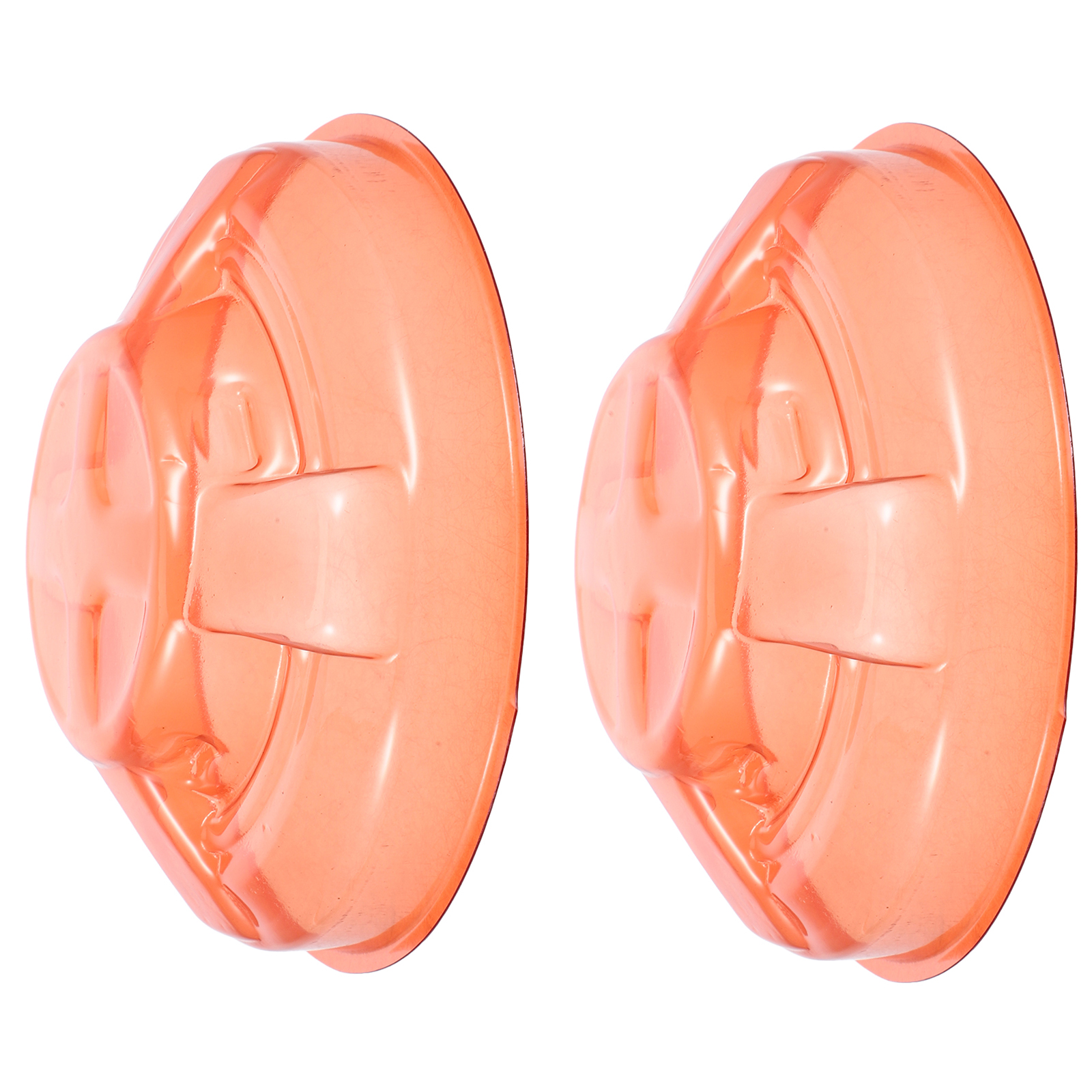 2 Pcs Smoke Protective Cover Baking Mistake Prevention Alarm Kitchen Abs Dust Paint