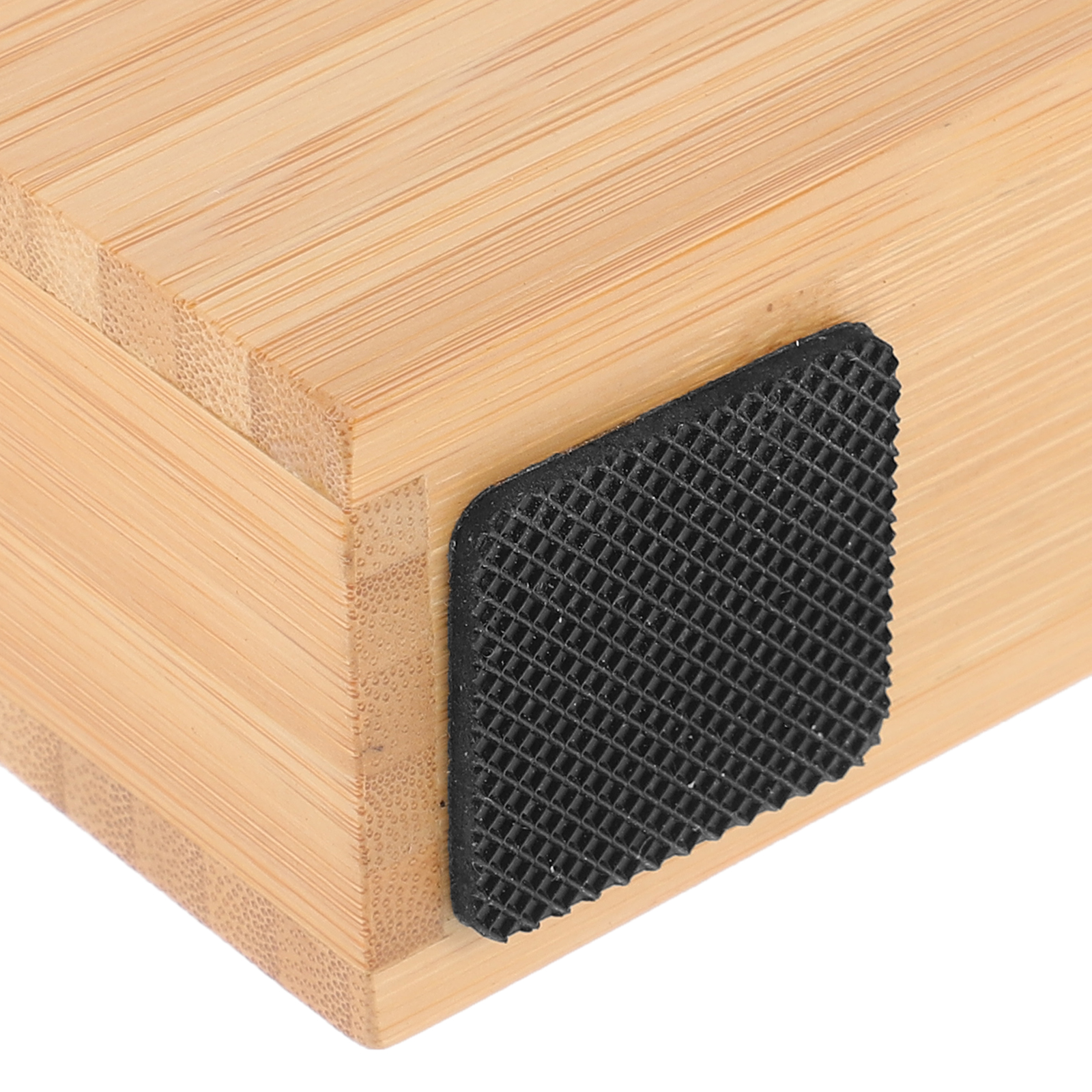 Bamboo Desktop Tape Dispenser Office Portable Abs Material Smooth Edges Practical Household Sticker Supply Professional