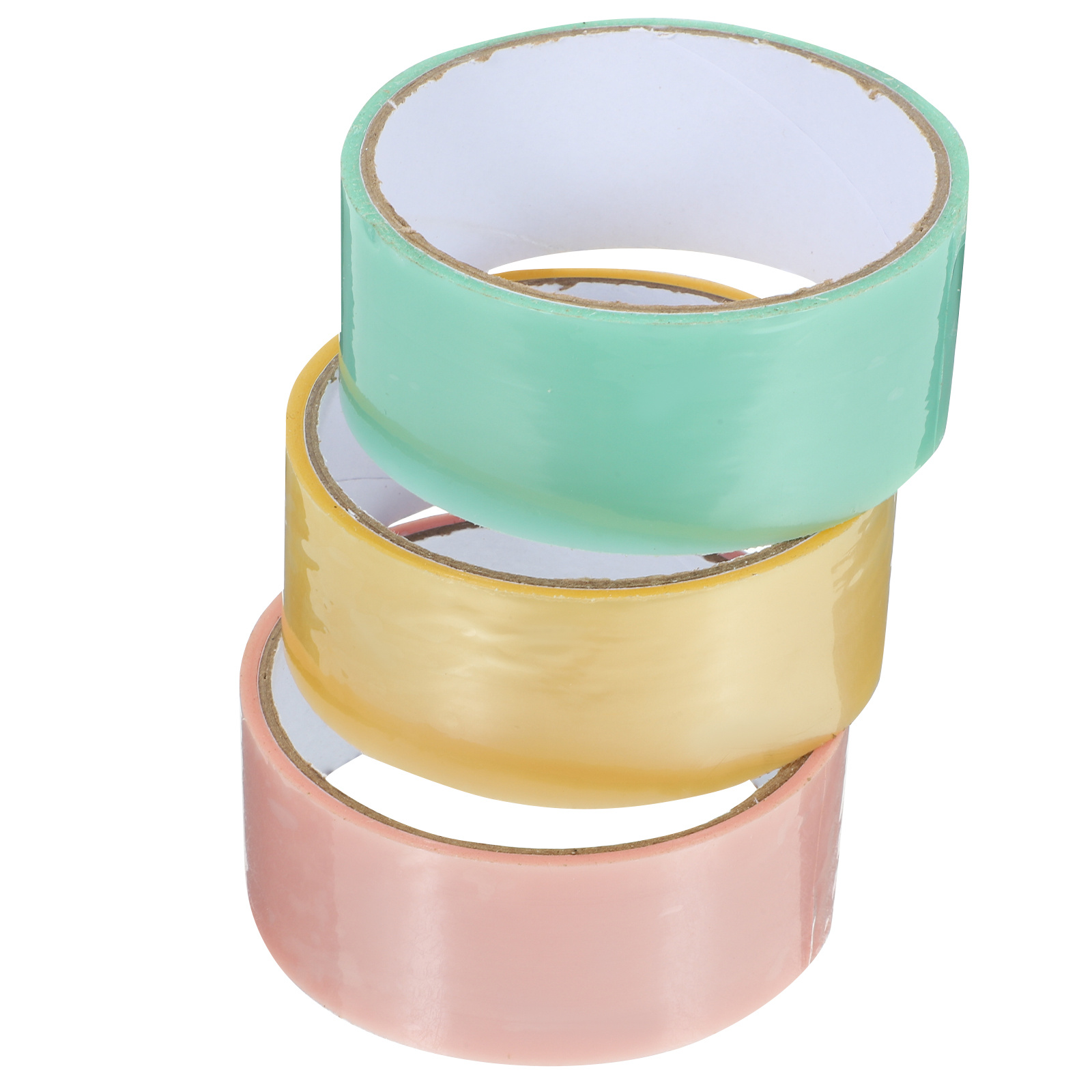 3 Rolls Tape Sticky Tapes Adhesive Colored Ball Coloured for Funny Glue