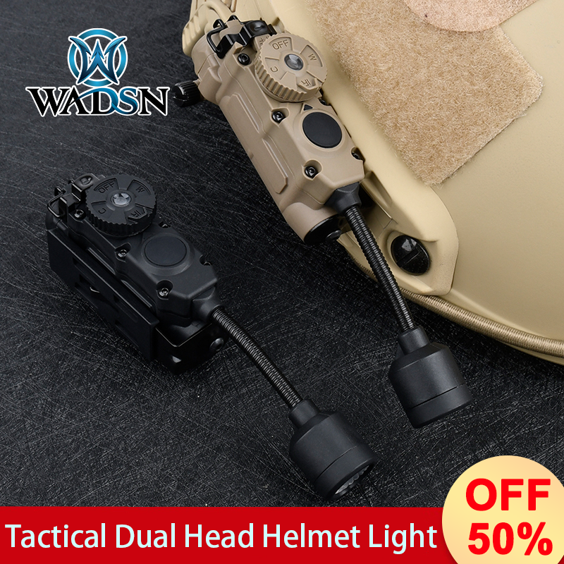 Tactic Fast Helmet Sidewinder Red Green Blue IR White Light Multifunctional Lamp For Outdooring Hunting Helmet Accessories