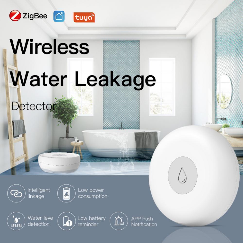 Water Leakage Sensor Leak Alarm Detector Flood Alert Overflow Security Smart Life App Remote Control Monitor