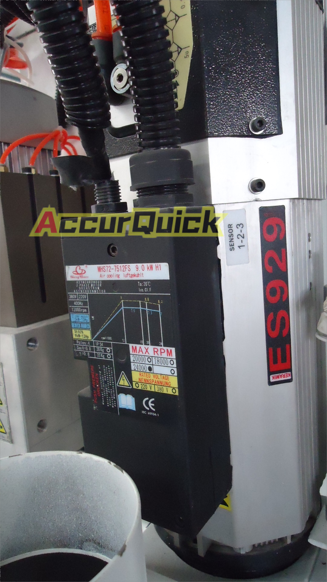 Heavy Duty Woodworking Processing Center 9KW Wood MDF CNC Router with Automatic Tool Changing System