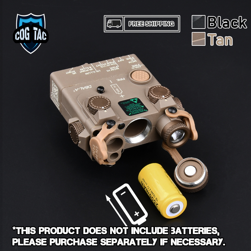 DBAL A2 Nylon Plastic Hunting Red Green Blue Light Version Strobe Outdoor Accessorie PEQ NGAL MAWL OGL