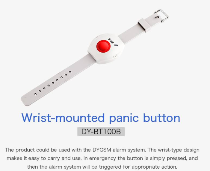433mHZ Wireless SOS Emergency Panic Button For Elder Care Home Security Alarm Sensor