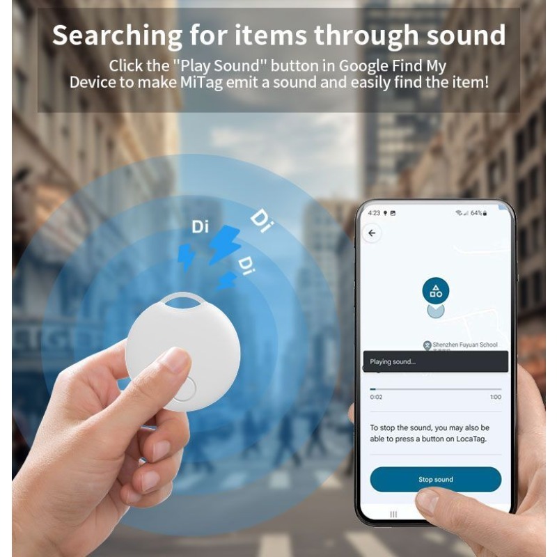 Smart Tracker Tags For Apple&#039;s Bluetooth Search Tracking Locator Work Find My Anti Lost Reminder Device Finder Car Key Pet Kid