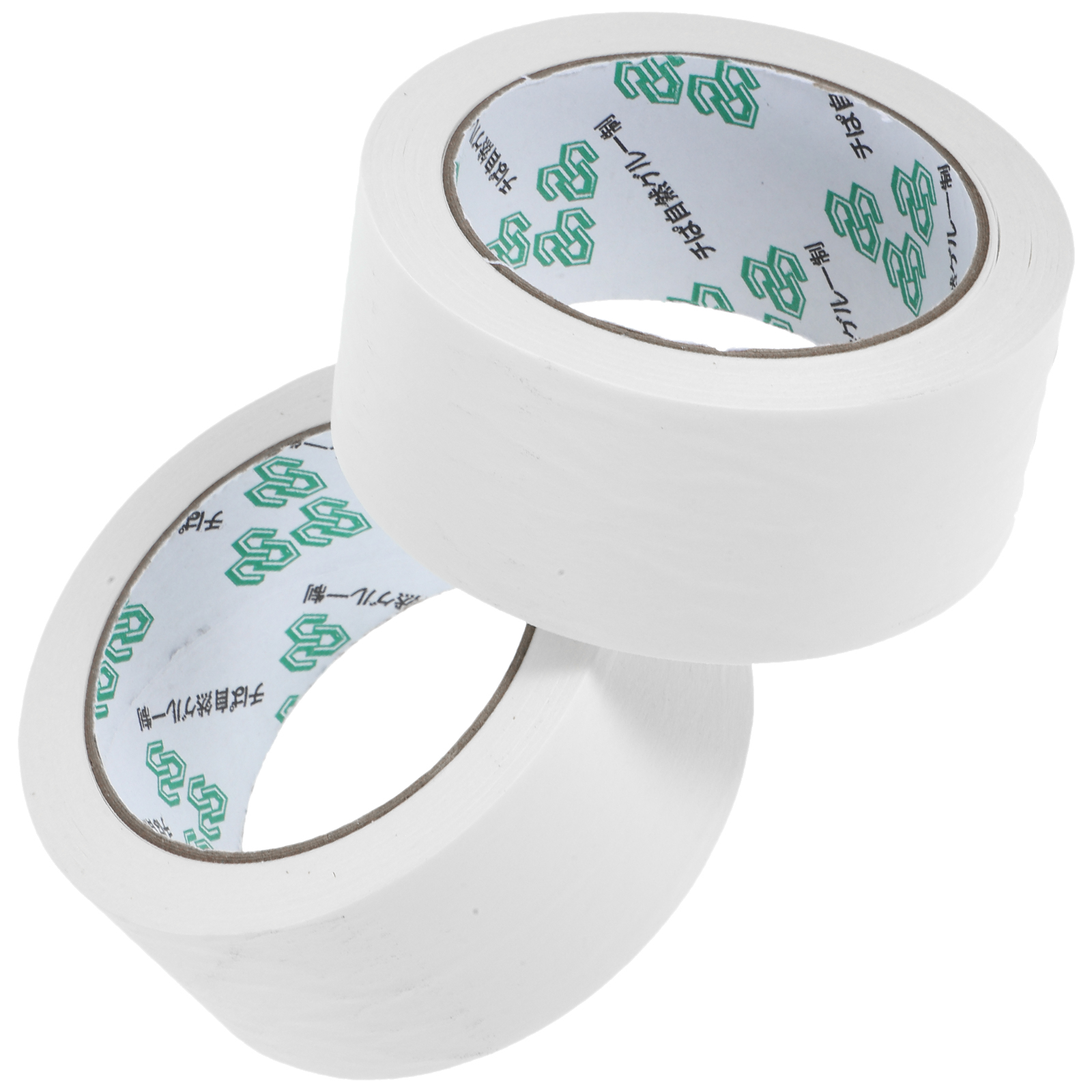 2 Rolls Packing Shipping Tape Writable Kraft Sealing Tape Writable White Paper Delivery Multi-use Adhesive Packing Tape for Box