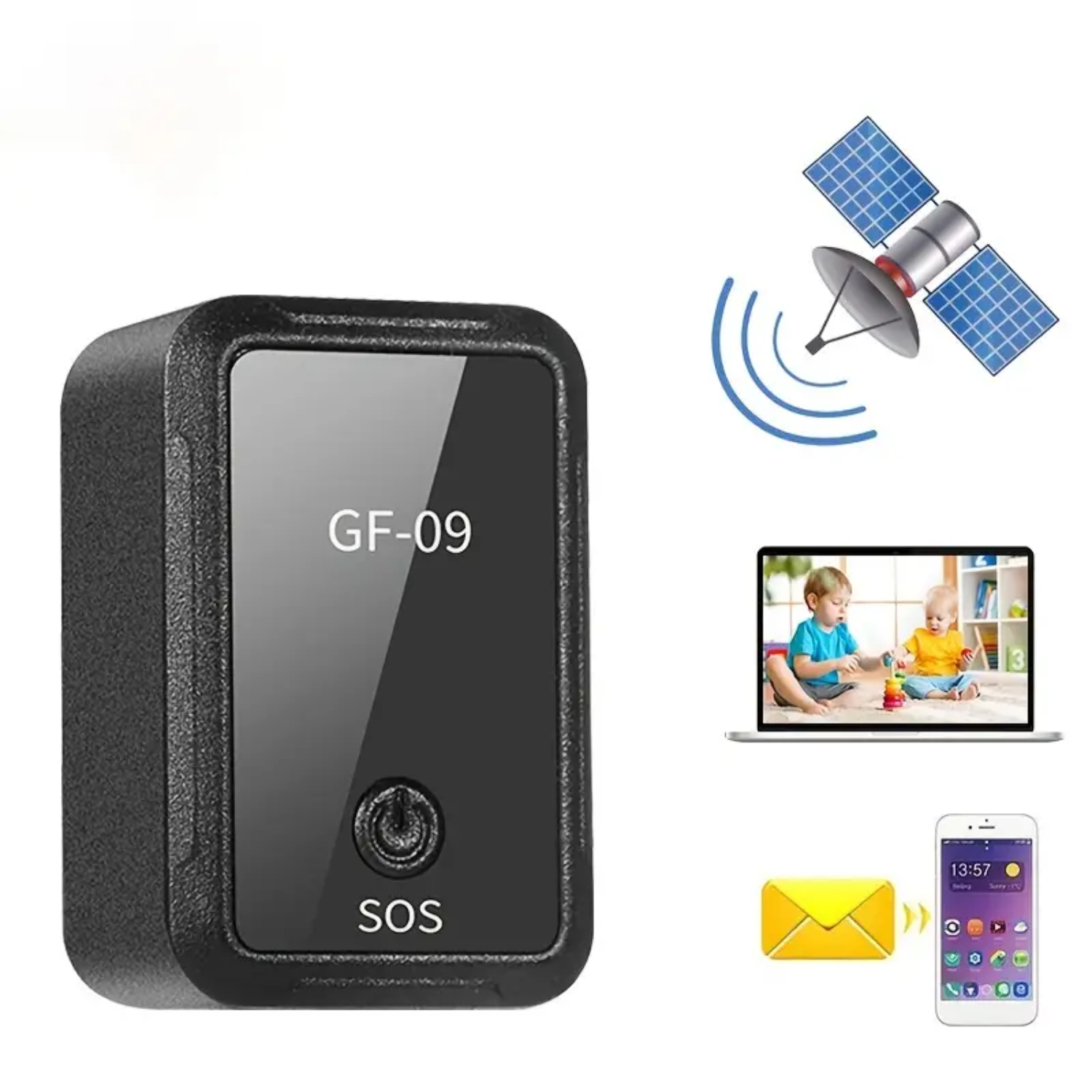 GF09 Locator Car Anti-theft Device Car Locator Elderly Children Tracker Gps Positioning Tracker