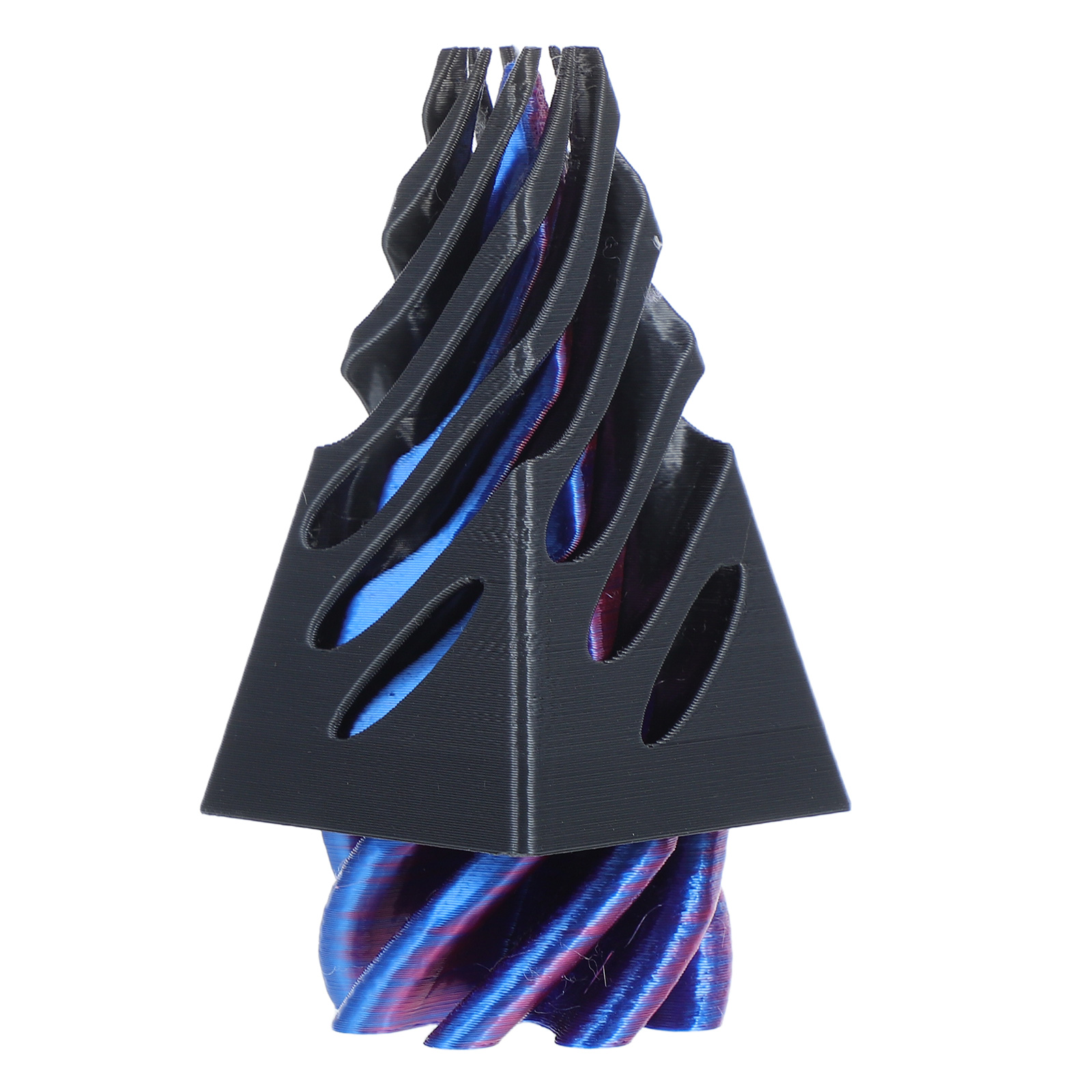 Printing The Unzipped Toy Pyramid Impossible Fidget Puzzle Spiral Cone Triangle