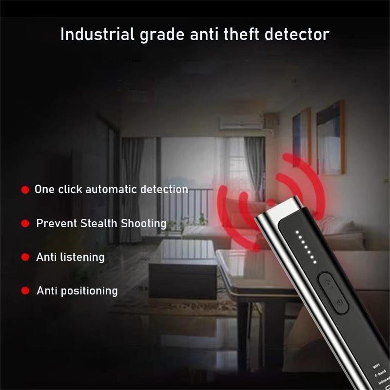 WT16 Anti Eavesdropping Monitoring Equipment Hotel Anti-Stealth Camera Detection Instrument Signal Check Find GPS Detector
