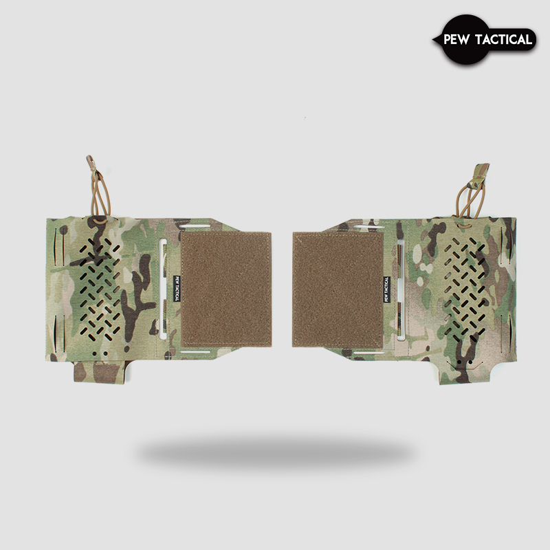 PEW TACTICAL SS STYLE Expander Wing Mk2（A pair） for the MK5/LV119 Airsoft UA44 Walkie talkie bag