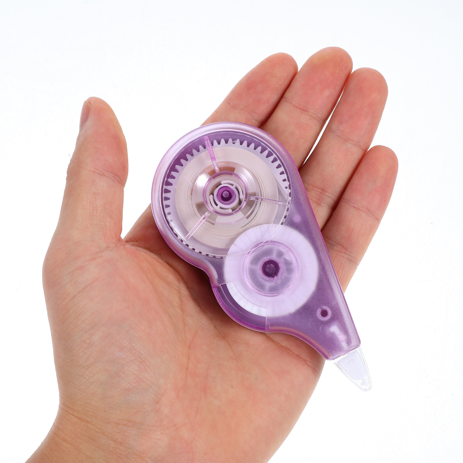 5pcs Correction Tape Set Silent Roller Design Pet Material Portable For Students School Office Stationery Supplies Erase