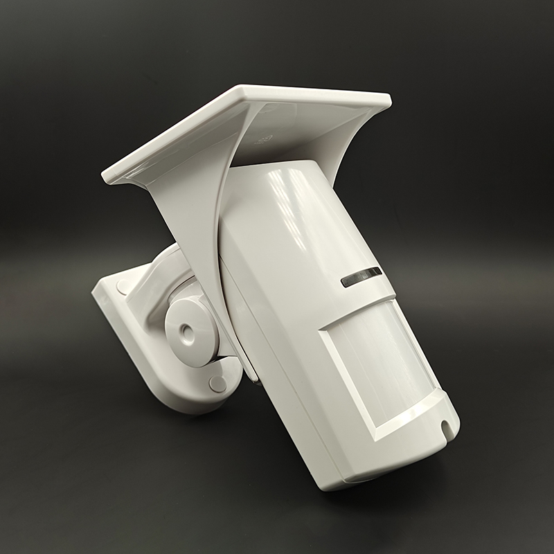Waterproof Pet Immunity 433MHz EV1527  Infrared Detector Outdoor Solar Powered Wireless PIR Motion Sensor USB Charging