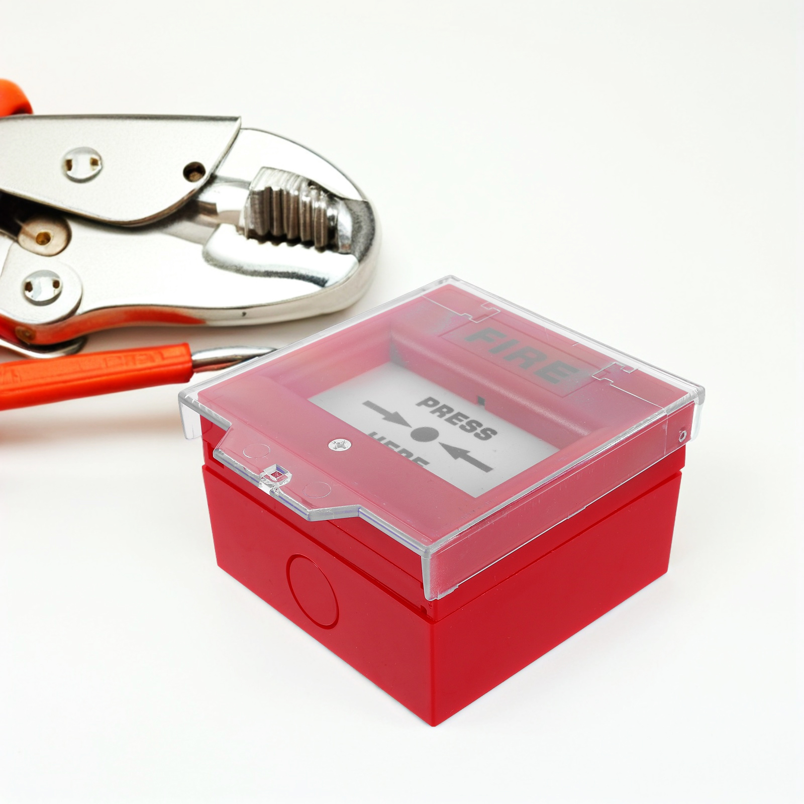 Emergency Alarm Button Broken Glass Fire Access Exit Release for System Control Electrical