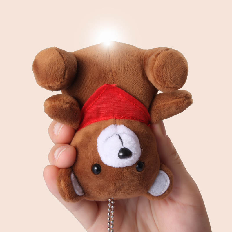 Portable Anti-theft Device Girls&#039; Plush Doll Alarm Women&#039;s Self-defense Alarm Bag Pendant Protector
