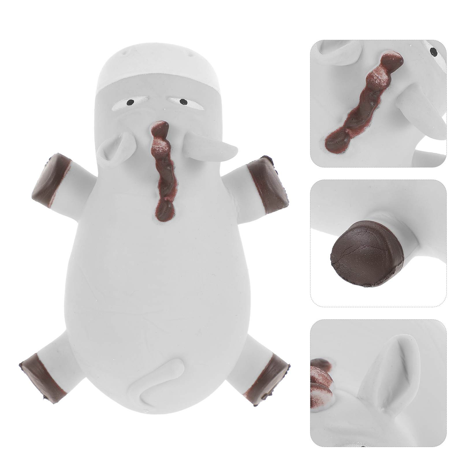 Decompression Toys Soft Donkey Shaped Squeeze Toy Cute Cartoon Office Decor Gifts Small Stretchy Figurine