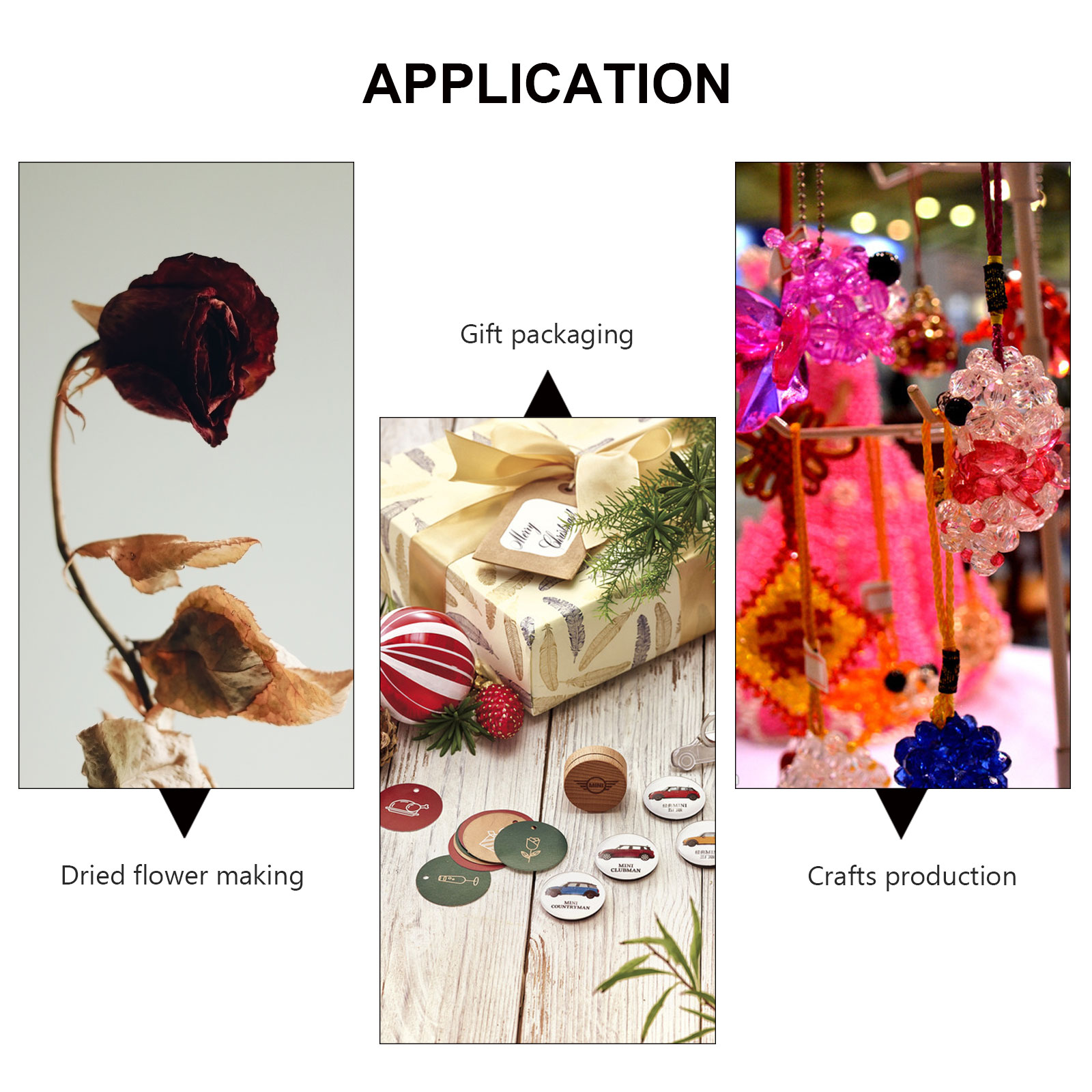 1 set 1 Set Diy Floral Making Tool Kit Flower Art Packaging Supplies Tape Iron Wire Scissors For Dried Flowers Crafts Gift Wrap
