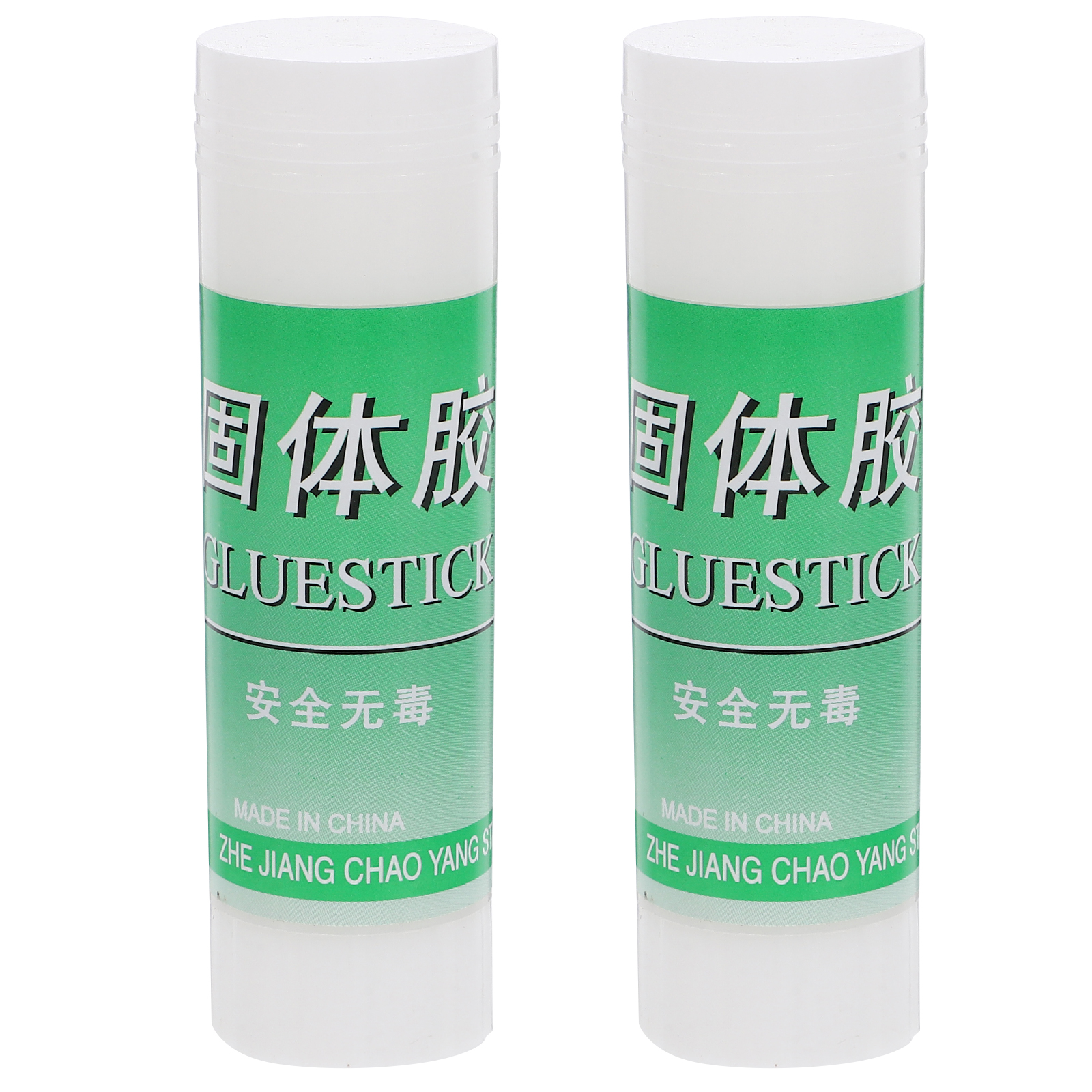 2 Pcs Solid Glue Rod Pens for Crafting Stick Office Use Various Students Sticks Bulk Classroom