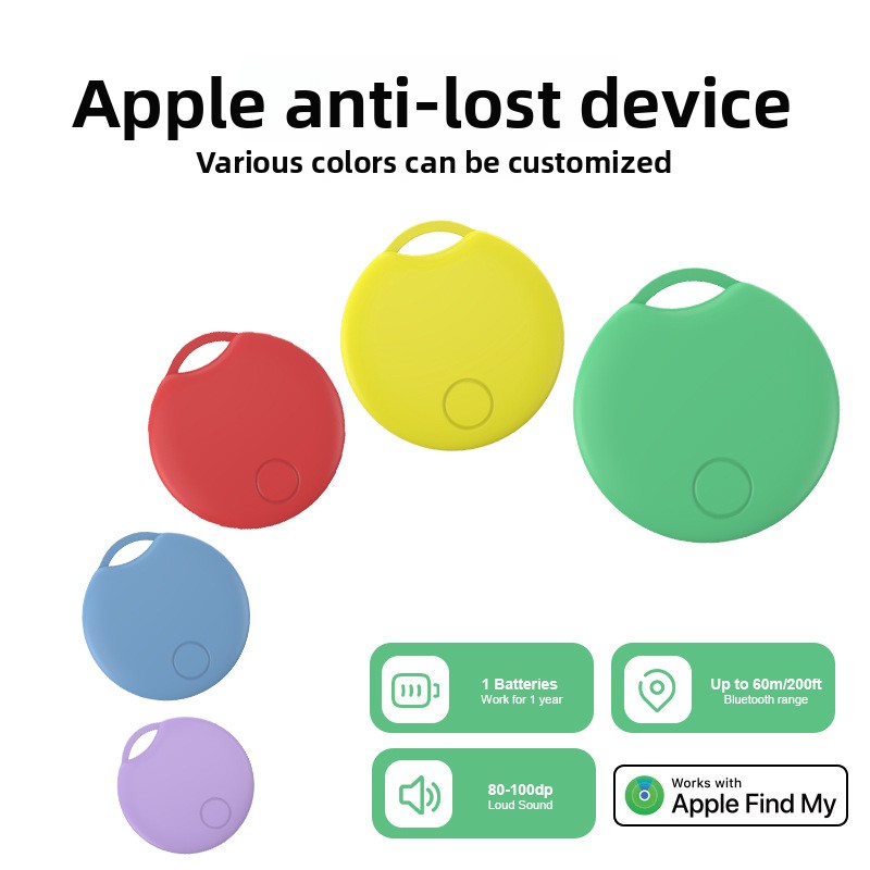 Bluetooth locator is suitable for apple certified global positioning pet tracking apple anti-lost device anti-lost artifact