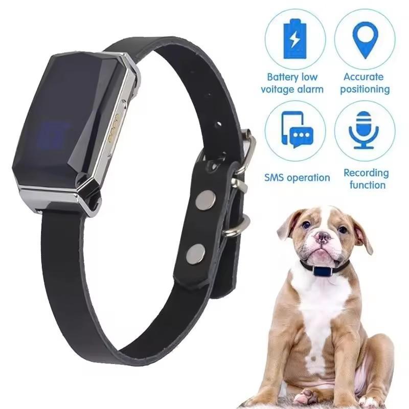 GPS Pet Tracker, Smart Alerts, Fully Waterproof Activity Monitor For Pets, Unlimited Range, Remote Voice Recall, Fits All Pets