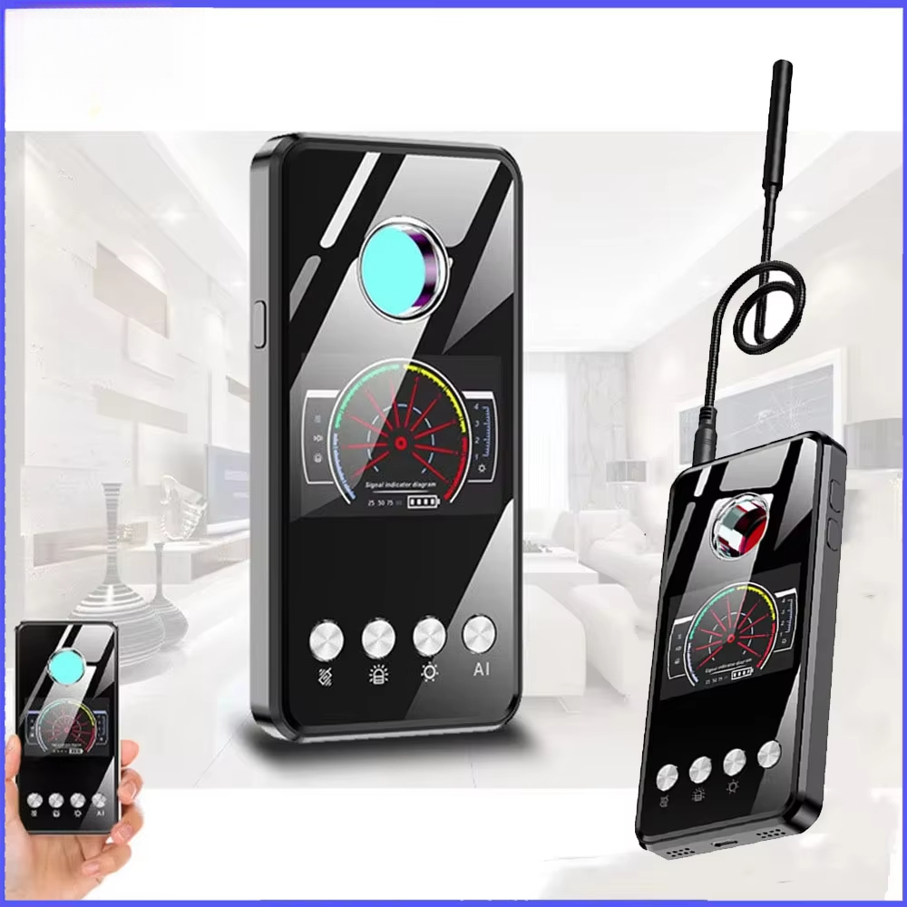 Anti Spy Camera Detector Bug Multi-function Spy-Camera GSM Finder GPS RF Locator Tracker Wireless Scanner security protection