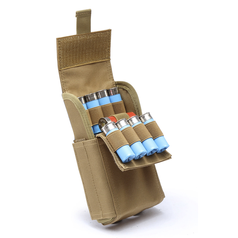 Tactical Ammo Bags Molle Pouch 25 Round 12GA 12 Gauge Ammo Shells Reload Magazine Pouches Hunting Tool Military Shooting Bag