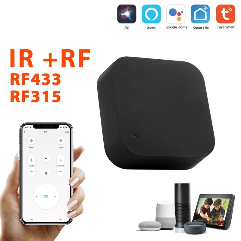 Timing Universal IR Learning Function Graffiti Wifi Infrared Remote Control RF DIY Intelligent Copy Air Conditioning Controller