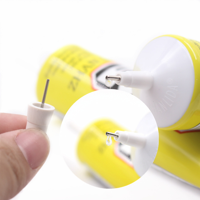 Zhanlida e8000 Glue Clear Contact Phone Repair Adhesive Leather Fibre Cloth DIY Jewelry Sealant With Precision Applicator