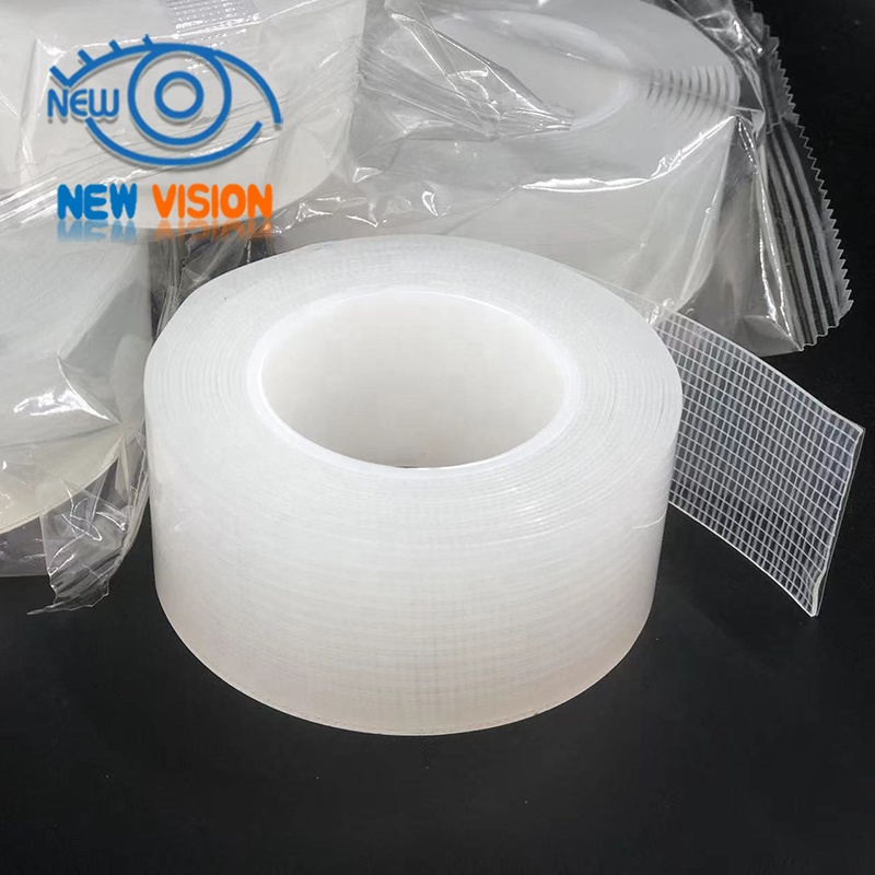 Nano Double Sided Adhesive Tape, 1mm Thick Upgraded Version With Grid, DIY Heavy-duty Washable More Durable Installation Tapes